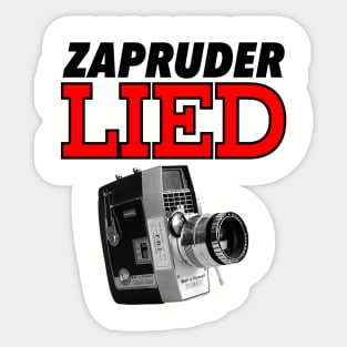 Zapruder Lied Sticker